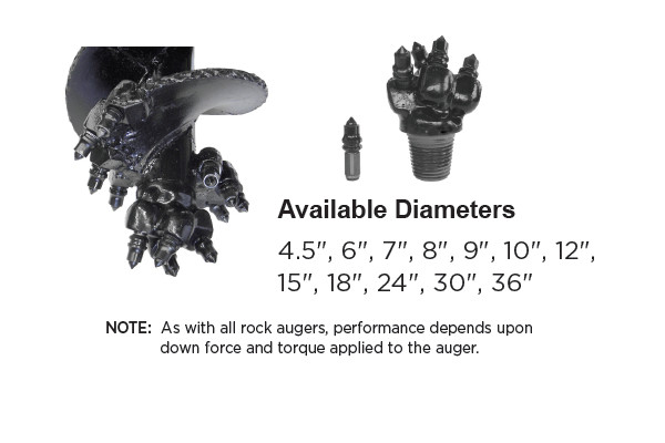 Danuser Rock Industrial Augers for sale at Western Implement, Colorado