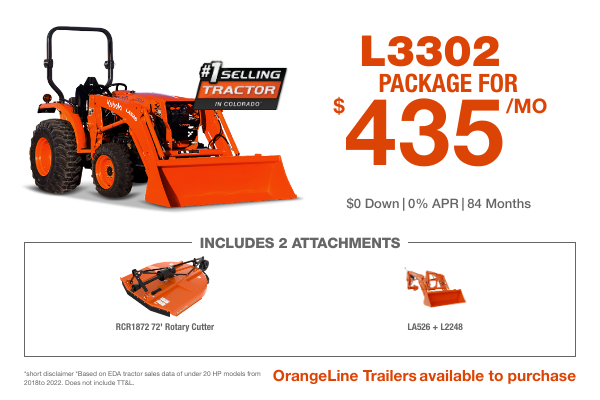 L3302 TRACTOR PACKAGE