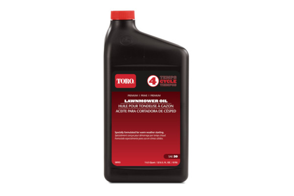 Toro | Accessories | Model Toro® SAE 30 4-Cycle Lawnmower Oil (32 oz.) (Part # 38903) for sale at Western Implement, Colorado