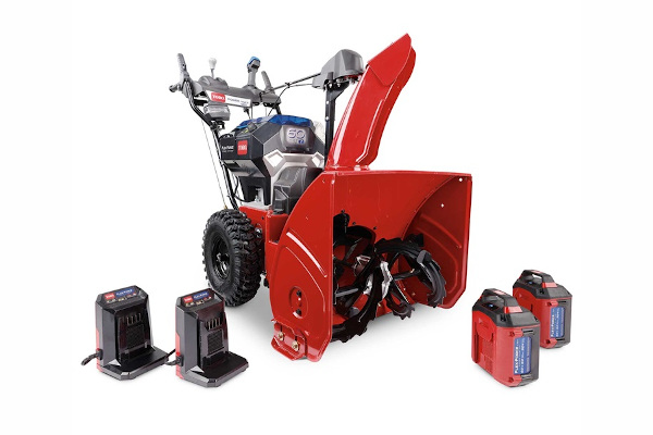 Toro 24" (61 cm) 60V MAX* (2 x 6.0 ah) Electric Battery Power Max® e24 Two-Stage Snow Blower (39924) for sale at Western Implement, Colorado