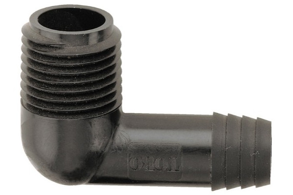 Toro | Funny Pipe | Model 1/2" (1.3 cm) Male Elbow (53304) for sale at Western Implement, Colorado