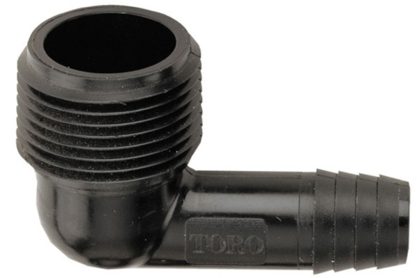 Toro | Funny Pipe | Model 3/4" (1.9 cm) Male Elbow (53305) for sale at Western Implement, Colorado