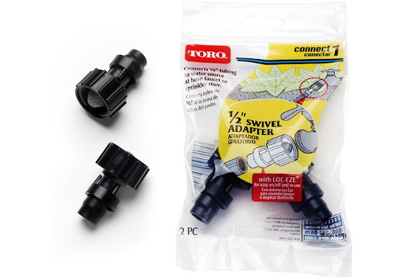 Toro 1/2" (1.3 cm) Hose Swivel (2 pack) (53701) for sale at Western Implement, Colorado