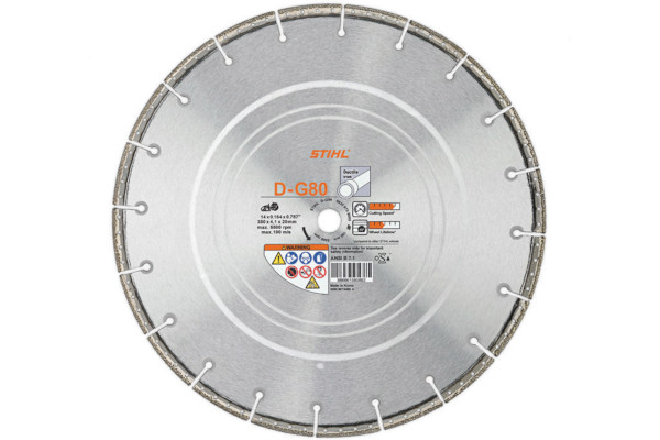 Stihl D-G 80 Diamond Wheel - Premium Grade for sale at Western Implement, Colorado
