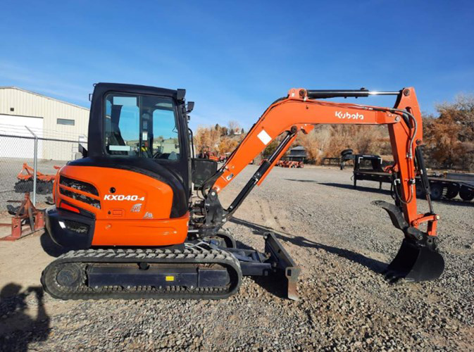 2024 Kubota KX040-4R3A Mini Excavator